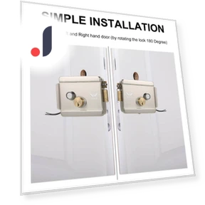 Smart Electric Gate Lock — Electromagnetic Security Locks, Build My Home