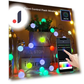 Smart LED String Lights — String Lights, Rainbow Rain