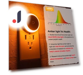 Smart Night Sensor LED Wall Light — Night Lights, Rainbow Rain