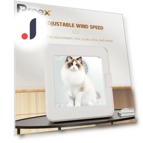 Smart Pet Dryer — Vents, Rainbow Rain