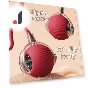 Smart Pet Toy Ball — Interactive Animal Companions, AE Selection