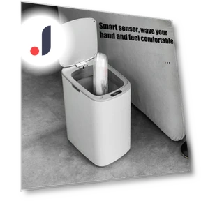 Smart Trash Bin — Waste Baskets, Simple and warm