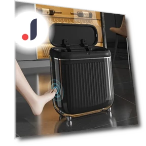 Smart Waste Bin Sensor — Waste Baskets, Simple and warm