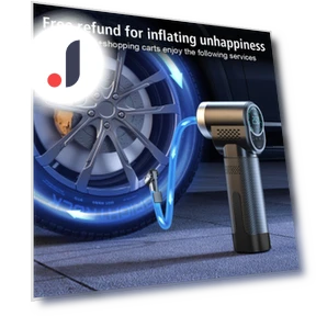 Smart Wireless Electric Car Air Compressor — Tire Inflation Solutions, IKEA Supermarket