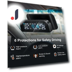 Solar Tire Pressure Monitoring System — TPMS Sensor Replacements, Good Household Items