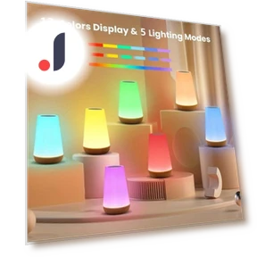 Touch Control Night Lights — Night Lights, Cozy Cottage-Relax