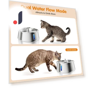 Transparent Touch Water Dispenser for Dogs — Feeding Supplies, Good Household Items