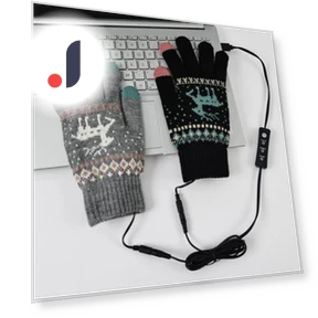 USB Heated Touchscreen Gloves — Gloves, yideyi