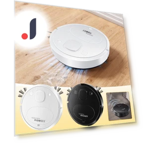 USB Rechargeable Sweeping Robot with Integrated Mopping Function — Smart Cleaning Robots, Marathon