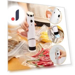 Vacuum Sealing Machine with Reusable Bags — Vacuum Bags, OWON
