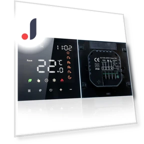 Wall Thermostat with LCD Display — Home Climate Control, Build My Home