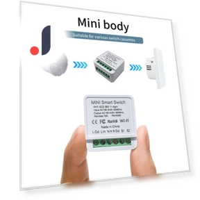 WiFi Smart Switch Home Automation DIY Module — Smart Home Modules, Build My Home