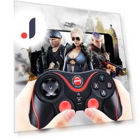 Wireless Bluetooth Gamepad — Gamepads & Standard Controllers, KITCHEN-MALL