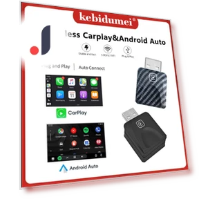 Wireless CarPlay & Android Auto 2in1 Adapter — Phone Accessories, Kebidumei
