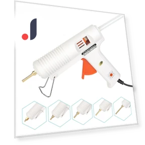 150W Smart Adjustable Temperature Glue Gun — Glue Guns, Charging set