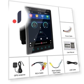 2 Din Carplay MP5 Player — Stereo Receivers, Reakosound