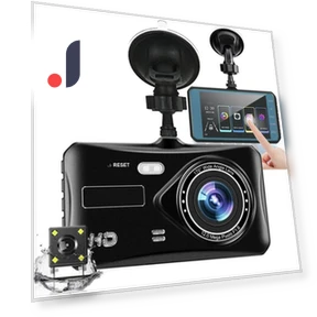4-inch Touch Screen Car Driving Recorder — Dashboard Cameras, ZEKS
