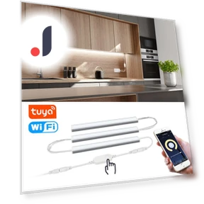 50cm Aluminum LED Tube Smart Night Light — Standing Lights, Lcamaw Lighting Light