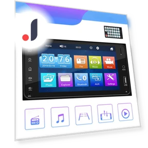 7-inch HD Touchscreen Car Radio — Stereo Receivers, MDH