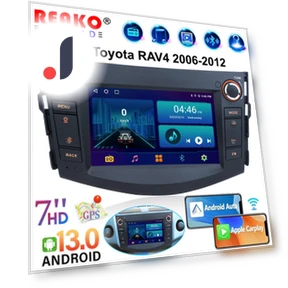 7-inch Touch Screen Car Stereo for Toyota RAV4 2006-2012 — Stereo Receivers, Reakosound