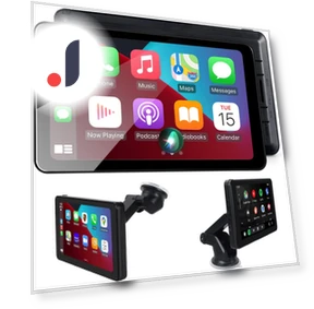 7-inch Wireless CarPlay Android Auto Multimedia Video Player — Stereo Receivers, JOHO