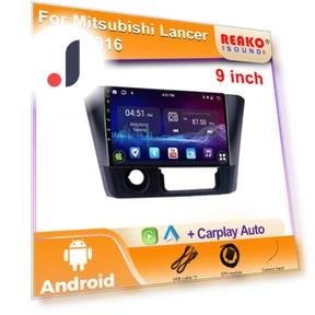 Android Car Radio with Carplay for Mitsubishi Lancer 2014-2016 — Stereo Receivers, Reakosound