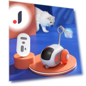 Automatic Moving Toy Car for Cats and Dogs — Interactive Animal Companions, sunshine888