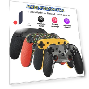 Bluetooth Wireless Game Controller — Gamepads & Standard Controllers, YSZQ
