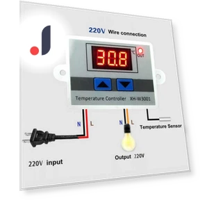 Digital LED Temperature Controller — Home Climate Control, Xingben Two