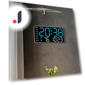 Digital Wall Clock with Large Display — Clocks, Puntos