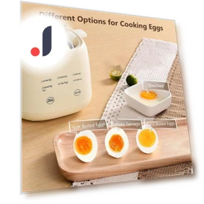 Electric Egg Cooker with Touch Screen — Egg Cookers, Daydreamer