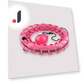 Fitness Smart Hula Hoop — Kids Fitness, Flowerbouquet