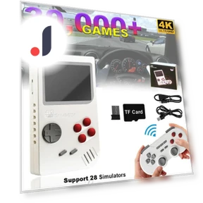 Gaming Console with Built-in 30,000 Classic Games — GEM Box Gaming, GLOBUS