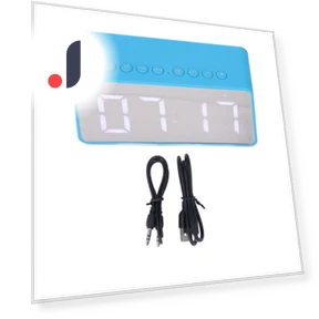 HD Mirror Alarm Clock with Bluetooth Speaker — Alarm, ZuiyouGongyi1