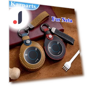 Leather Car Key Fob Cover — Clothing, CarPedal