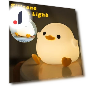 LED Night Light with Cute Duck — Night Lights, Warm home textiles