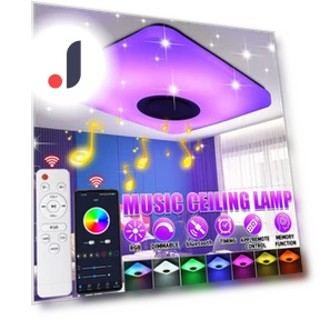 Modern RGB LED Ceiling Light — Overhead Lighting, Actually lighting