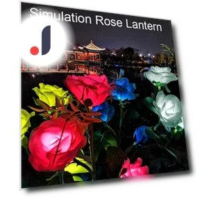 Outdoor Solar Light with 3 LEDs — Garden Illumination, Smart Mouse