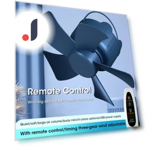 Portable Ceiling Fan with Remote Control — Portable Cooling Solutions, Bai Fen Bai Electronic