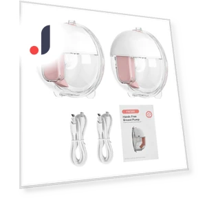 Portable Electric Breast Pump — Accessories, TOMTOP JMS
