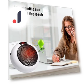 Portable Mini Heater with Remote Control — Portable Heating Solutions, Enjoy Smart Home