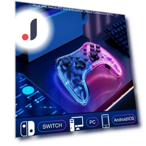 Pro Controller with RGB Pulsing LED Backlight — Gaming Controllers, Tool parts