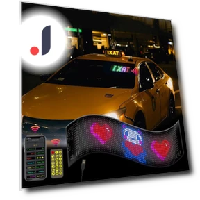 Programmable Bluetooth App Control LED Matrix Pixel Sign Display — Display Modules, VITA Dogdog Smartwear