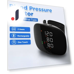 Rechargeable Wrist Blood Pressure Monitor — Blood Pressure Monitors, Xiao Home