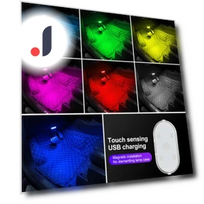 RGB Light Magnetic Touch Switch — Light Kit, Car Care