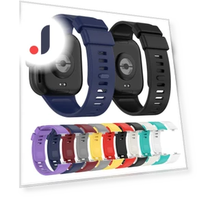 Silicone Watch Band — Smartwatch Straps, SH-YU1
