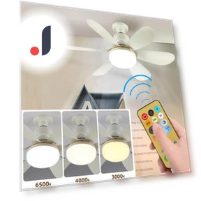 Small LED Ceiling Fan — Ceiling Fan Lighting Solutions, JM ZH