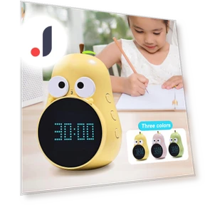 Smart Alarm Clock with Cute Cartoon — Alarms & Clocks, BC-Warm Home