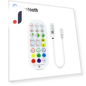 Smart Bluetooth RGB LED Controller — Remote Controls, AIMINGTE Light Accessories