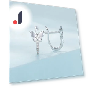 Smart Butterfly Clip Earrings — Smart Jewelry, Umcho